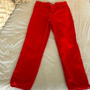 Red BDG Urban Outfitters Size W27 Inseam 30 Jeans